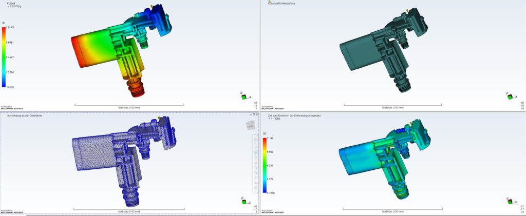 MoldFlow im Spritzguss