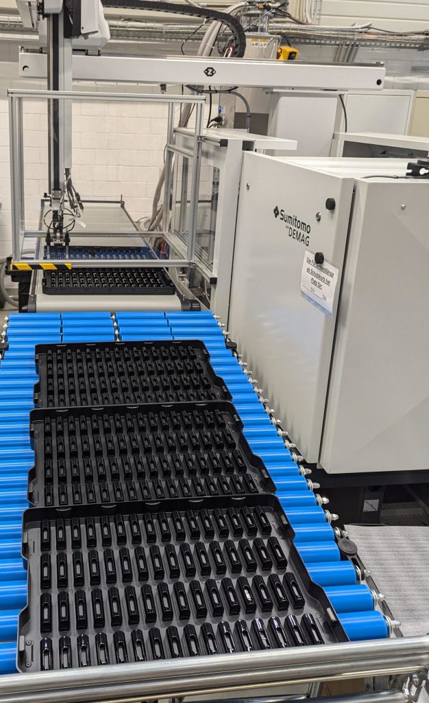 Kunststoffteile Ablage in Blisterverpackung
